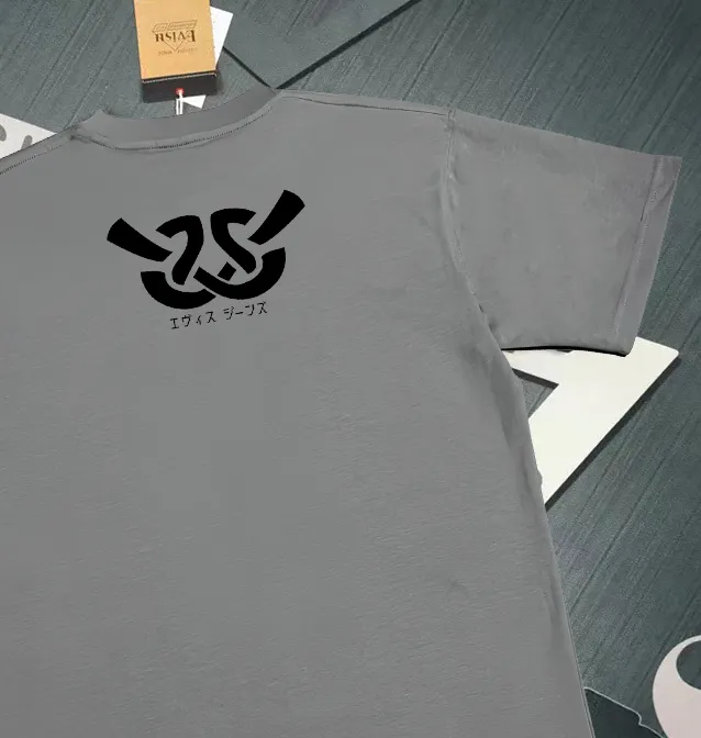 Evisu 2025New Arrival T ⚠ Quality⚠ Same Style T 。 ，Black S-XXL，White S-XXL，Gray M-XXL，Red S-XXL， Red M-XXL
